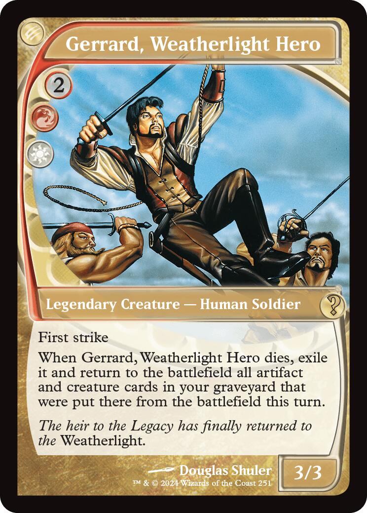 Gerrard, Weatherlight Hero (Future Sight) [MB2 - 251]