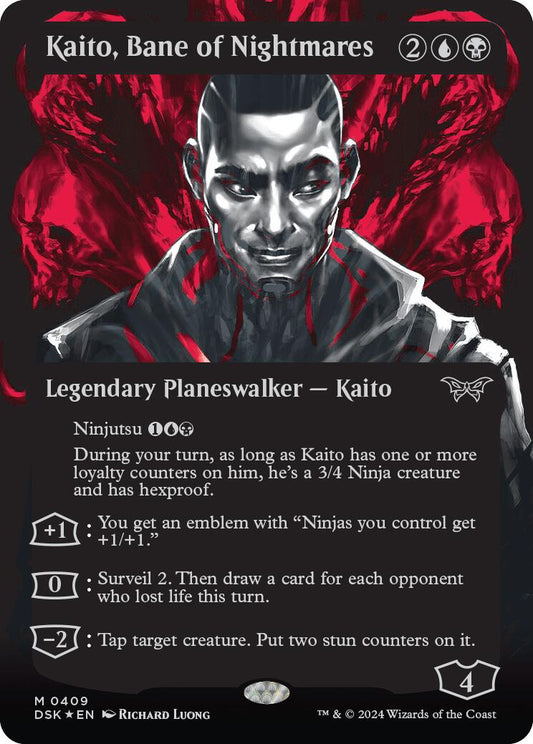 Kaito, Bane of Nightmares (Showcase) (Textured Foil)