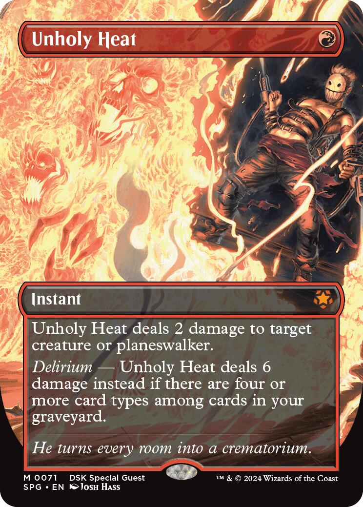 Unholy Heat (Borderless) [SPG - 71]