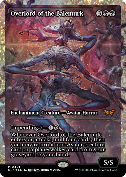 Overlord of the Balemurk (Showcase) (Fracture Foil) [DSK - 401]