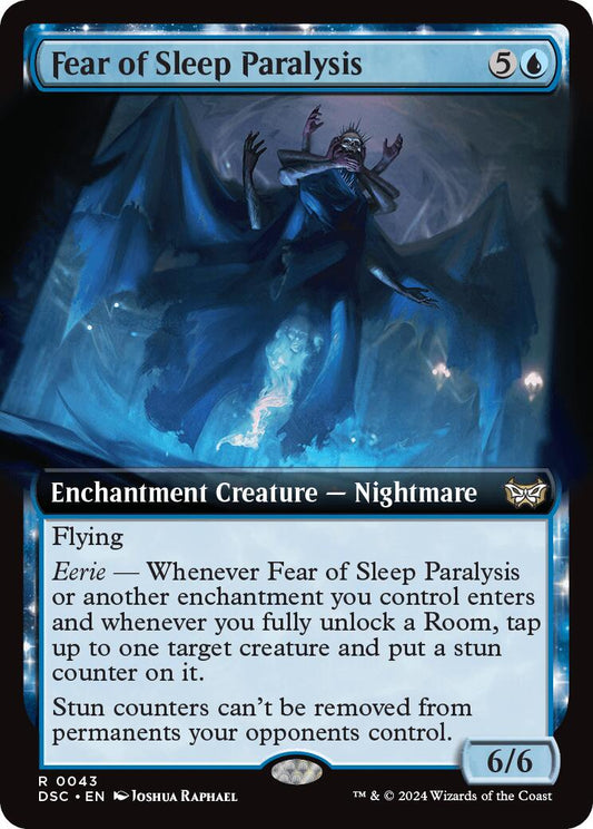 Fear of Sleep Paralysis (Extended Art) [DSC - 43]