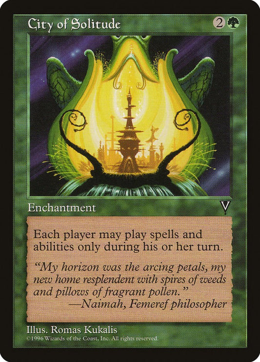 City of Solitude [VIS - N/A]