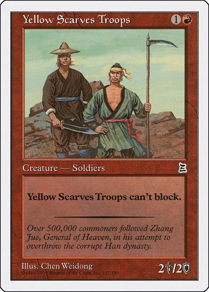 Yellow Scarves Troops [PTK - 127]