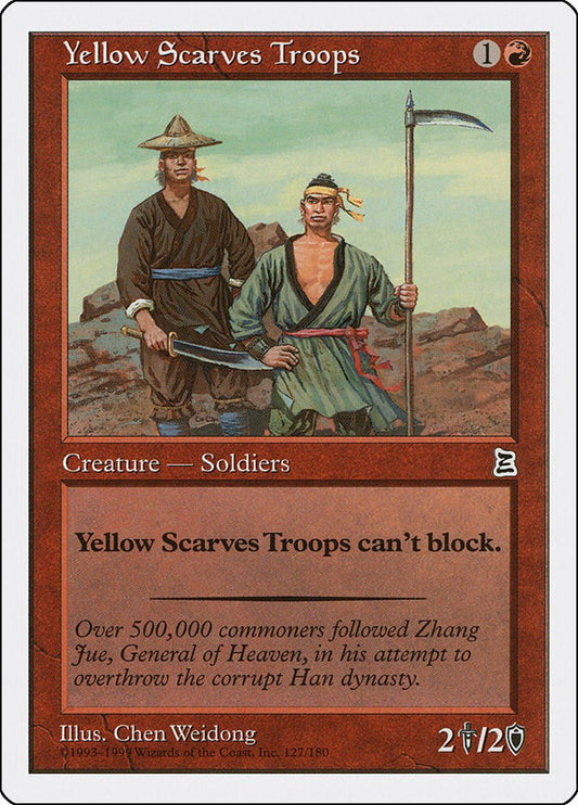 Yellow Scarves Troops [PTK - 127]