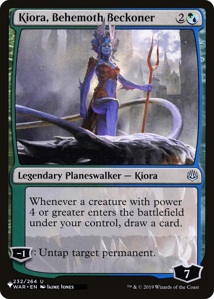 Kiora, Behemoth Beckoner [LIST - 232/264]