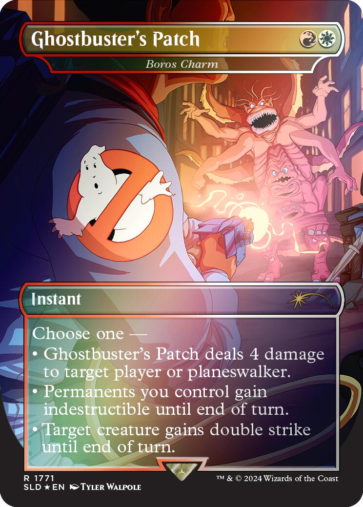 Ghostbuster's Patch - Boros Charm (Rainbow Foil)