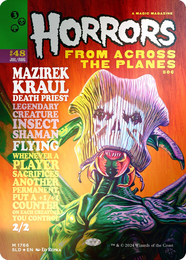 Mazirek, Kraul Death Priest (1766) (Rainbow Foil)