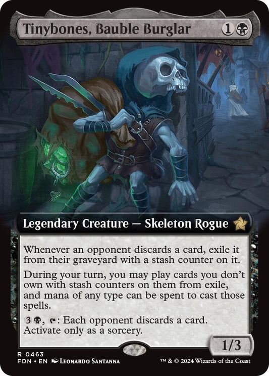 Tinybones, Bauble Burglar (Extended Art) [FDN - 463]