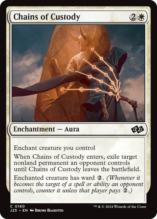 Chains of Custody [J25 - 180]