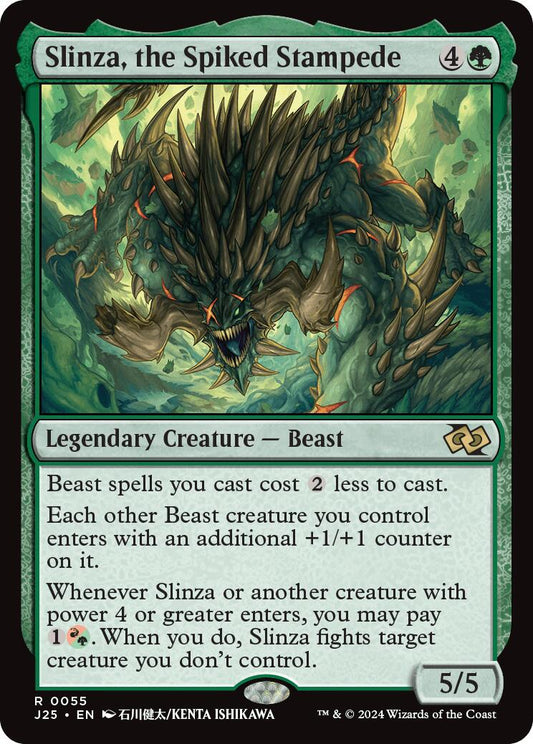 Slinza, the Spiked Stampede (Anime) [J25 - 55]