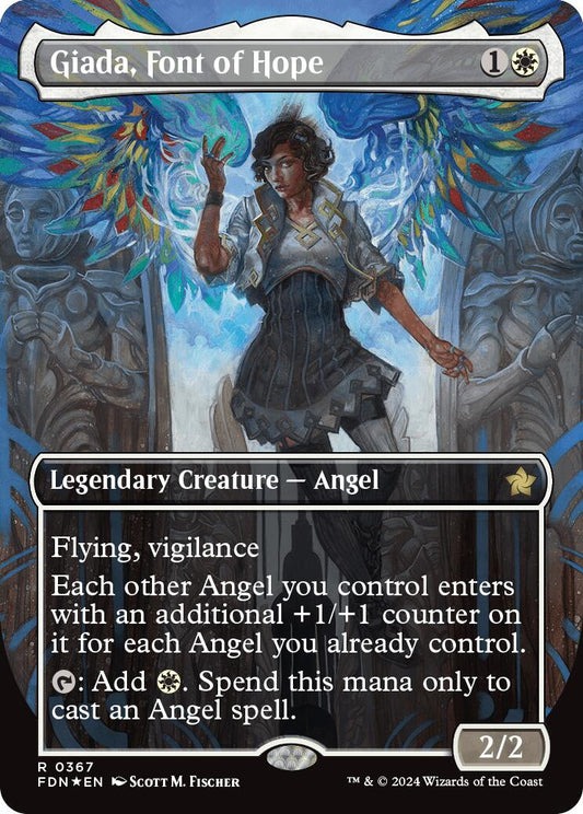 Giada, Font of Hope (Borderless) (Mana Foil)