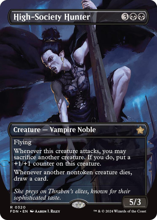 High-Society Hunter (Borderless) [FDN - 320]