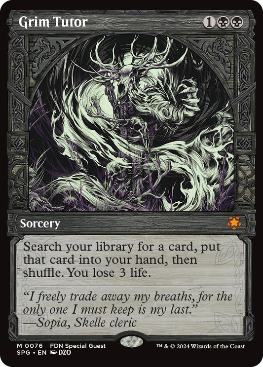 Grim Tutor (Showcase) [SPG - 76]