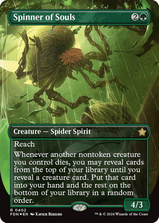 Spinner of Souls (Borderless) (Mana Foil) [FDN - 402]