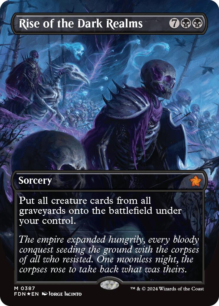 Rise of the Dark Realms (Borderless) (Mana Foil) [FDN - 387]