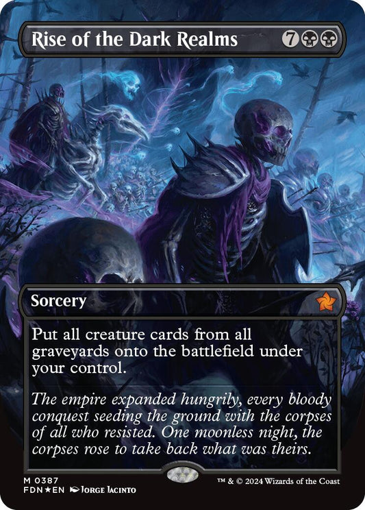 Rise of the Dark Realms (Borderless) (Mana Foil) [FDN - 387]
