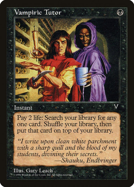 Vampiric Tutor [VIS - N/A]