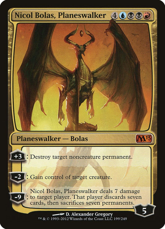 Nicol Bolas, Planeswalker [M13 - 199]