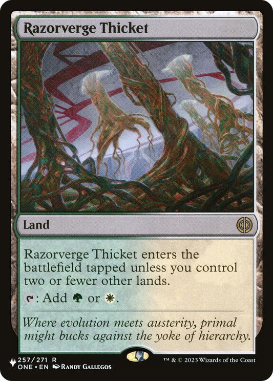 Razorverge Thicket [LIST - 257/271]