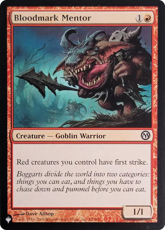 Bloodmark Mentor (83) [LIST - 83/301]