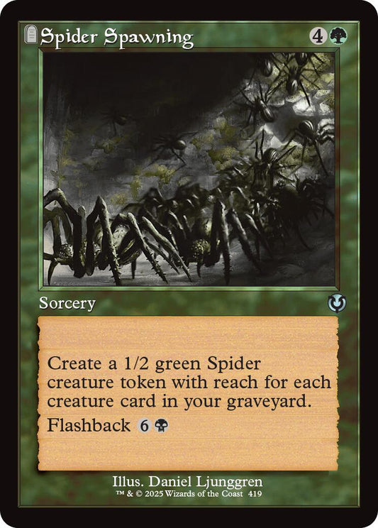 Spider Spawning (Retro Frame) [INR - 419]