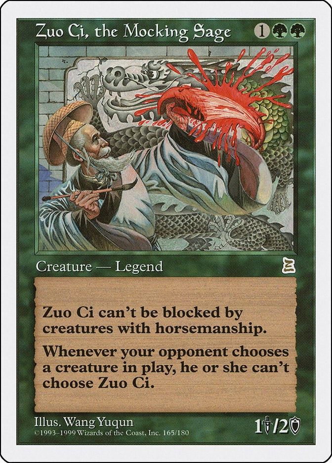 Zuo Ci, the Mocking Sage [PTK - 165]