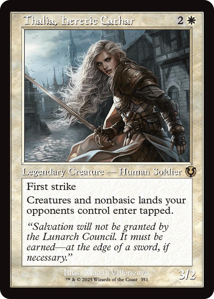 Thalia, Heretic Cathar (Retro Frame) [INR - 351]