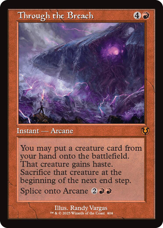Through the Breach (Retro Frame) [INR - 404]