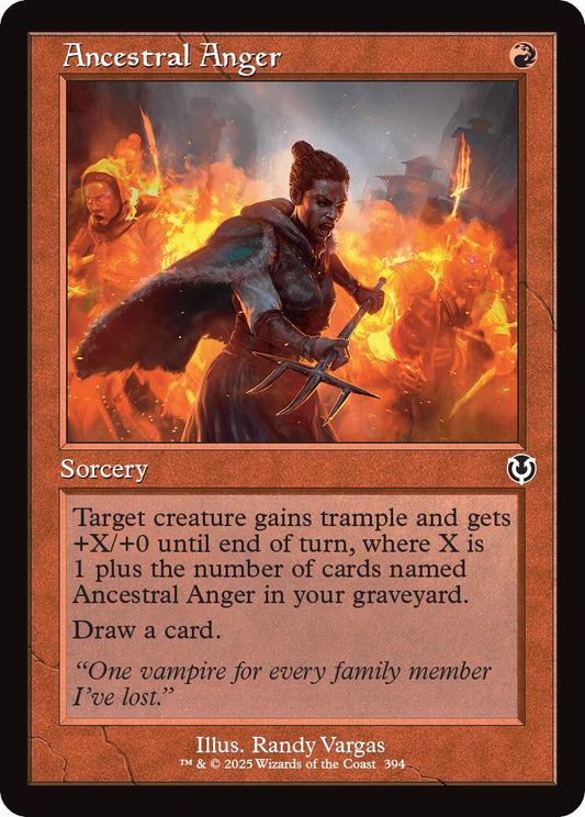 Ancestral Anger (Retro Frame) [INR - 394]