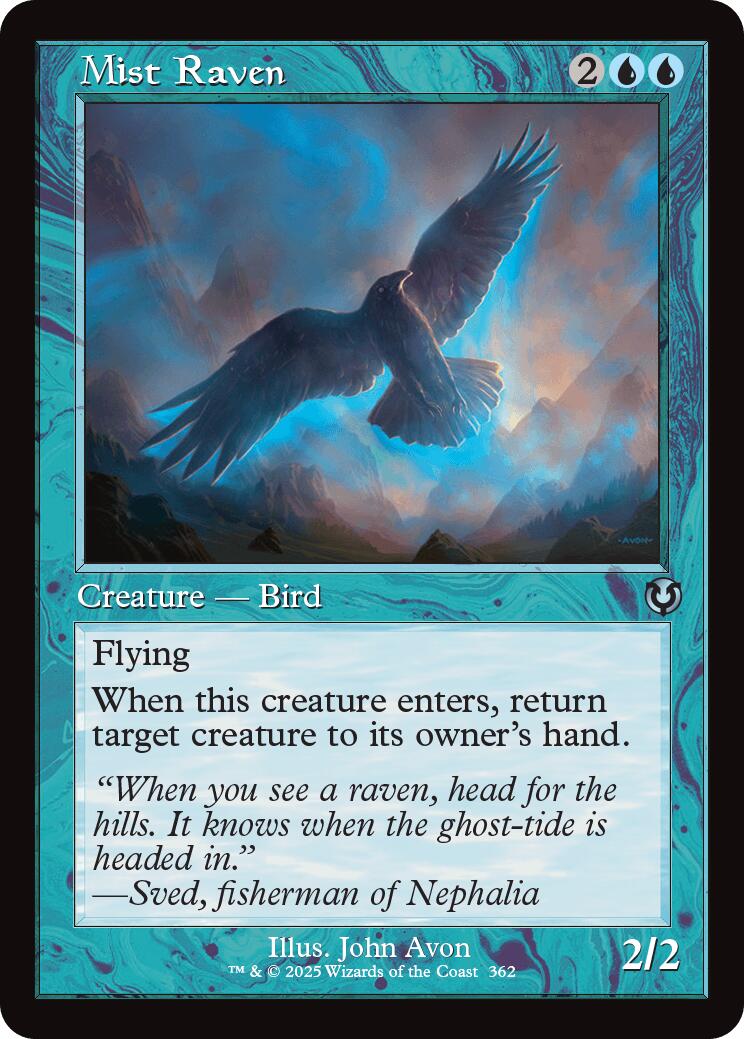 Mist Raven (Retro Frame) [INR - 362]
