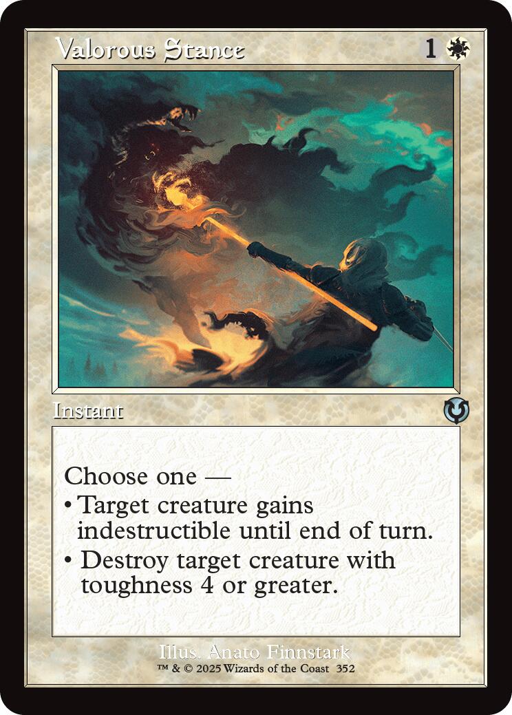 Valorous Stance (Retro Frame) [INR - 352]