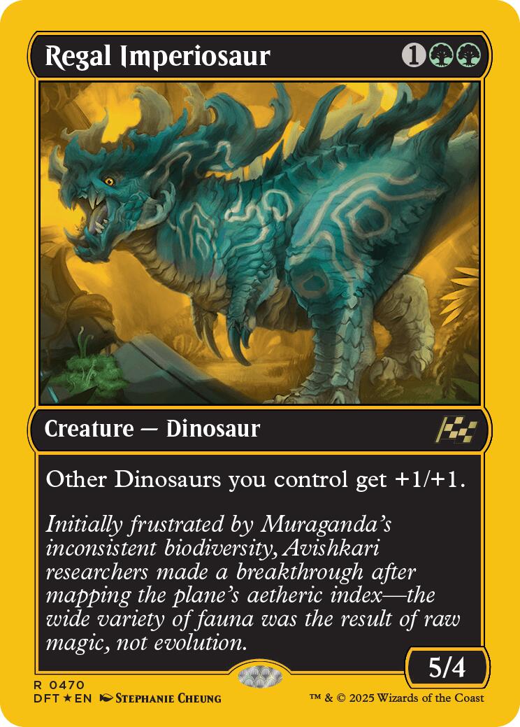 Regal Imperiosaur (First-Place Foil) [DFT - 470]