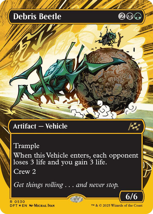 Debris Beetle (Borderless) (First-Place Foil) [DFT - 530]