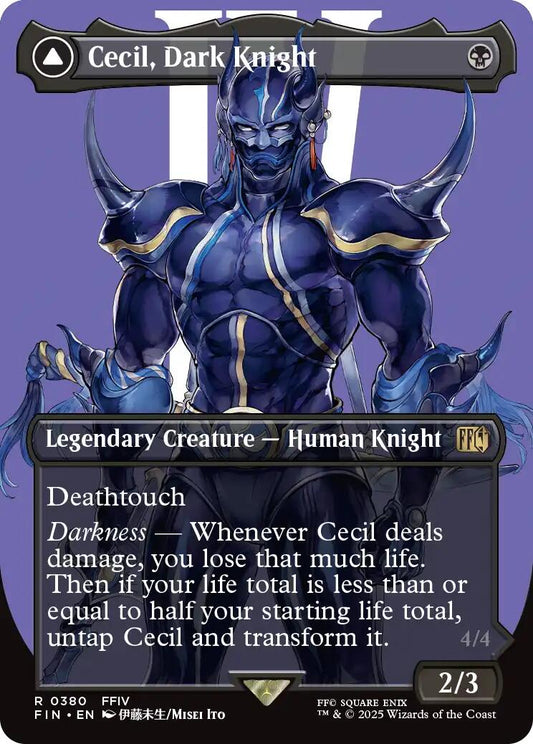 Cecil, Dark Knight (Borderless) [FIN - 380]