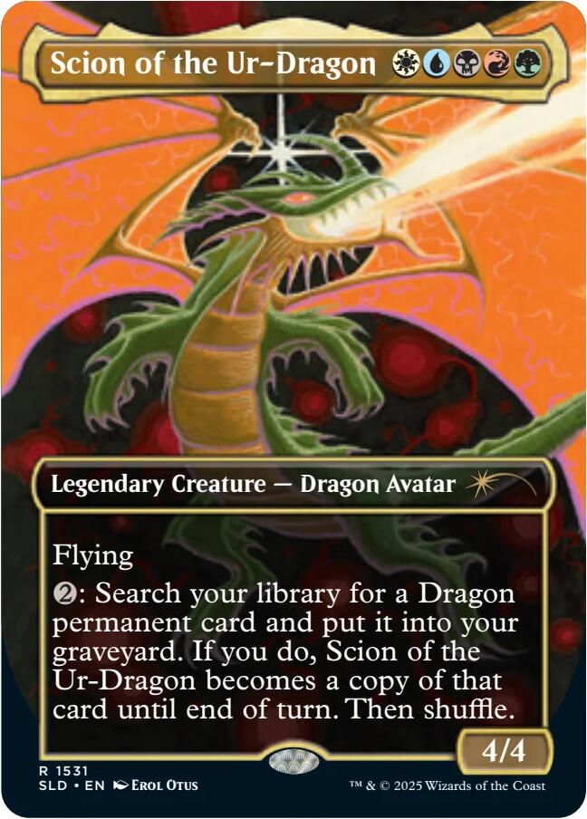 Scion of the Ur-Dragon (Rainbow Foil)