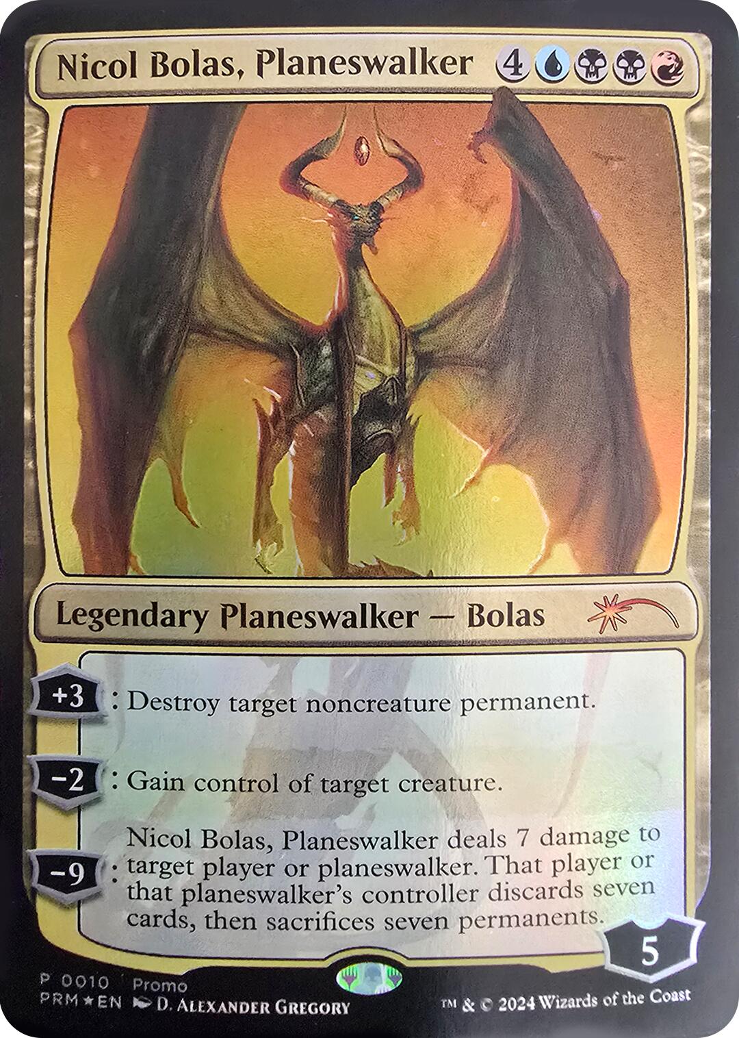 Nicol Bolas, Planeswalker