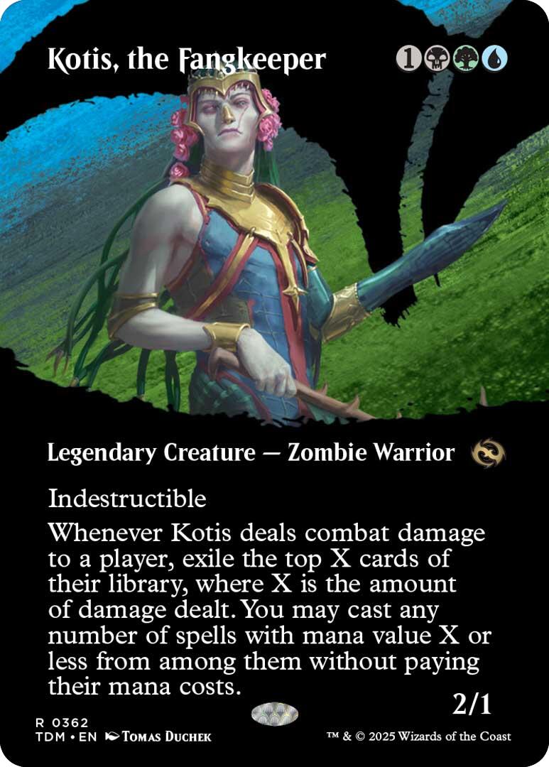 Kotis, the Fangkeeper (Borderless) [TDM - 362]