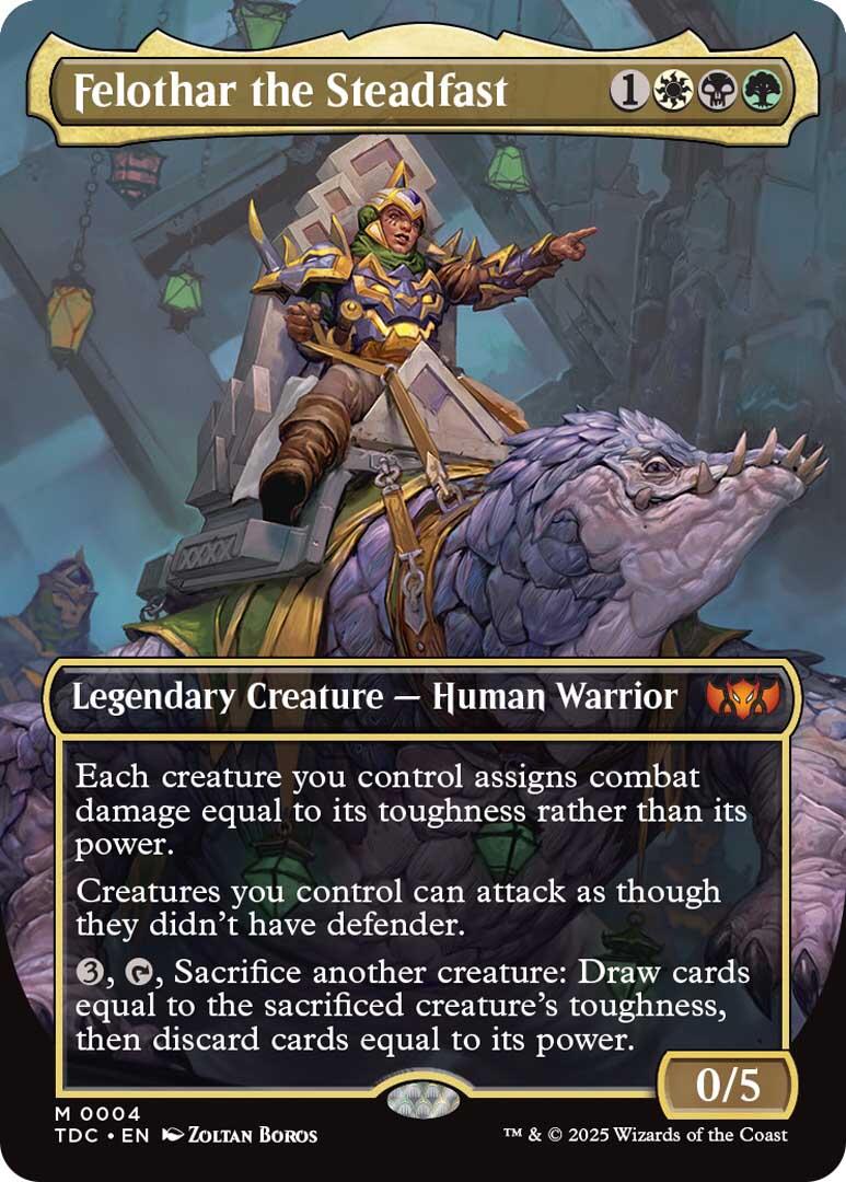 Felothar the Steadfast (Borderless) [TDC - 4]