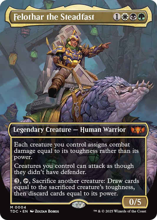 Felothar the Steadfast (Borderless) [TDC - 4]