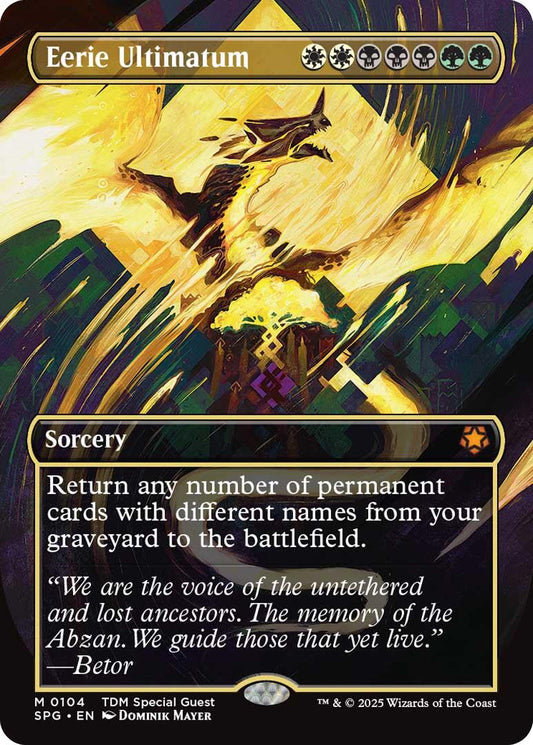 Eerie Ultimatum (Borderless) [SPG - 104]