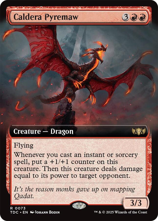 Caldera Pyremaw (Extended Art) [TDC - 73]