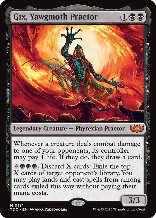 Gix, Yawgmoth Praetor [TDC - 181]