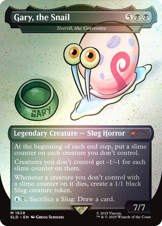 Gary, the Snail - Toxrill, the Corrosive (Rainbow Foil)