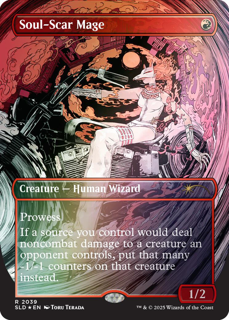 Soul-Scar Mage (2039) (Rainbow Foil)