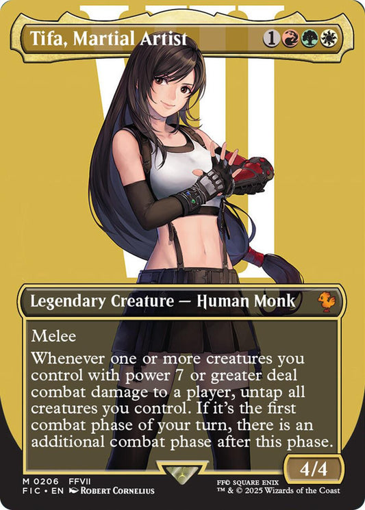 Tifa, Martial Artist (Borderless) [FIC - 206]