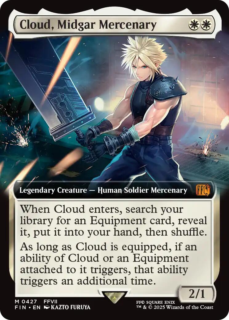 Cloud, Midgar Mercenary (Extended Art)