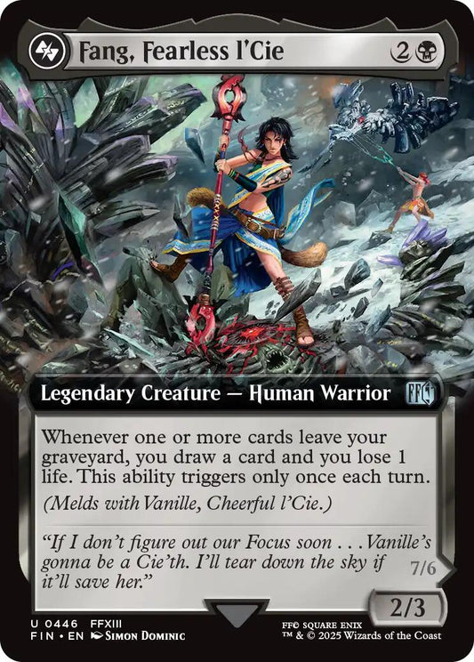 Fang, Fearless l'Cie (Extended Art) [FIN - 446]