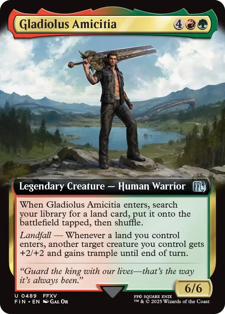 Gladiolus Amicitia (Extended Art) [FIN - 489]