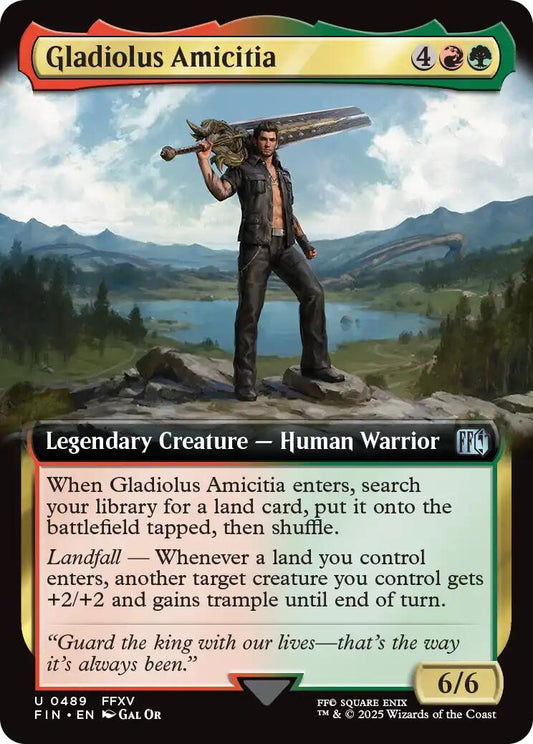 Gladiolus Amicitia (Extended Art) [FIN - 489]
