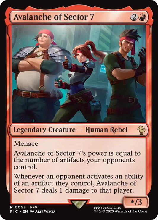 Avalanche of Sector 7 [FIC - 53]